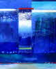 Susanne Beckh - 'Öffnung in Blau', 100 x 80, Acryl, 2021